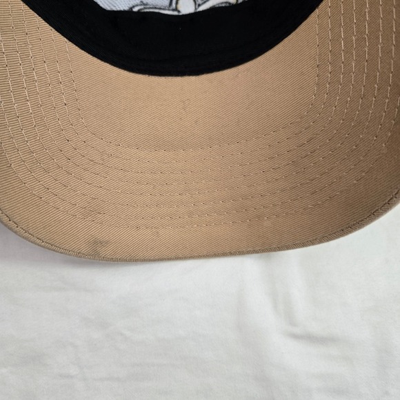 VTG Y2K Reebok New Orleans Saints Hat Cap Adjustable Black Gold Fleur De Lis NFL - Picture 3 of 10